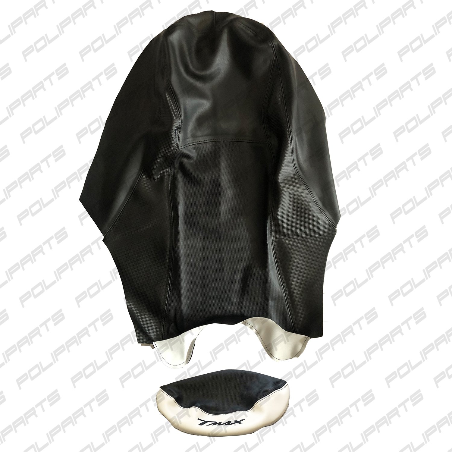 WH-2 Black Seat Cover with Various Color Pad for Yamaha T-MAX TMAX 500 Year 2008 to 2011 - Image 4