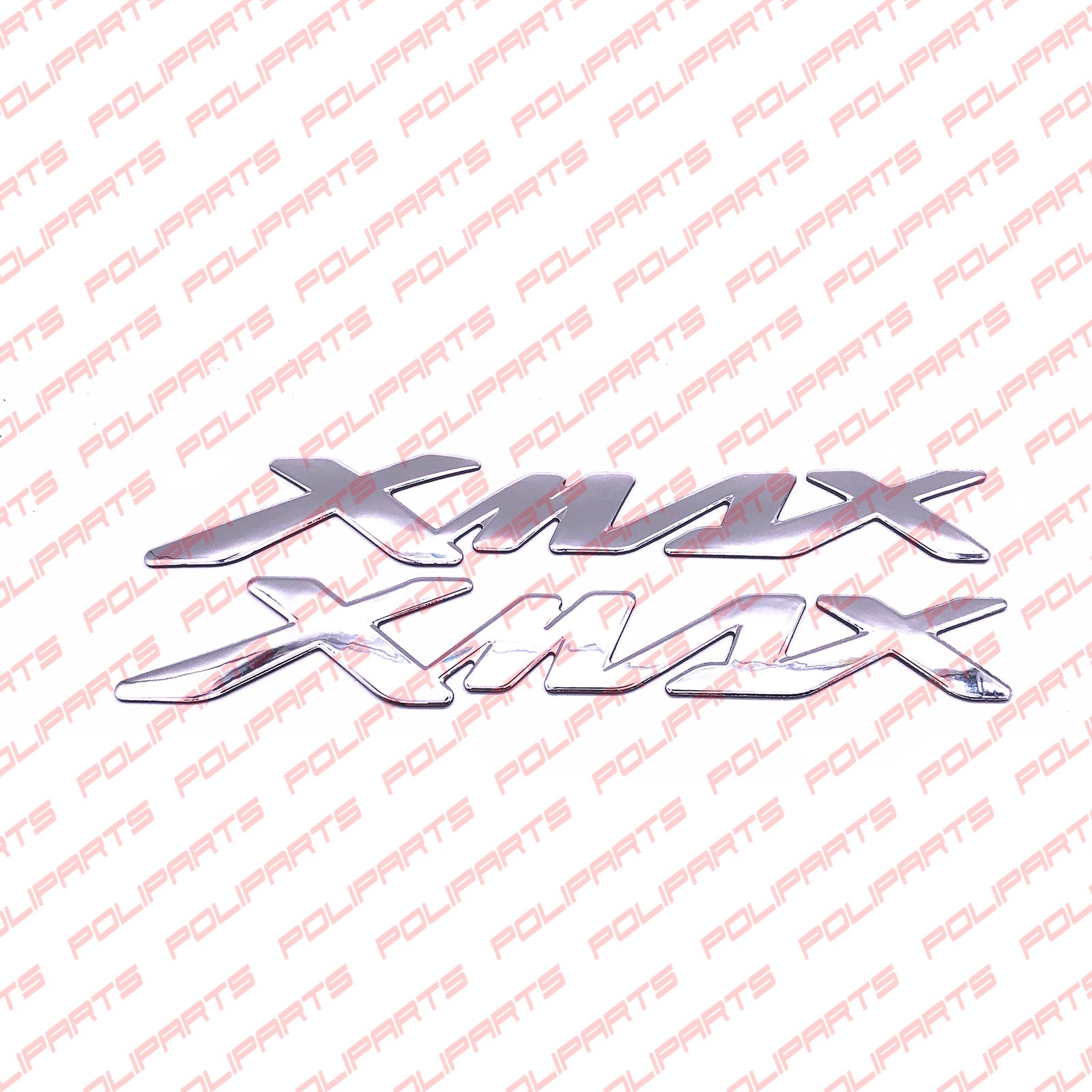 adesivi sticker resina yamaha x-max silver color (2) Pegatinas de resina 3D impermeables con letras XMAX para Yamaha X-MAX X MAX 125 250 300 400 (2 unidades) - Imagen 4