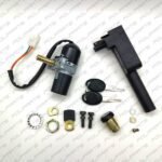 Kit Serrature Completo Blocchetto Chiavi Avviamento per Aprilia SR 50cc Vari Modelli Aprilia R.O. 8202218 / 8202386 - immagine 5