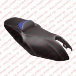 Black Seat Cover with Various Color Pad for Yamaha T-MAX TMAX 500 Year 2001 to 2007 - Image 4