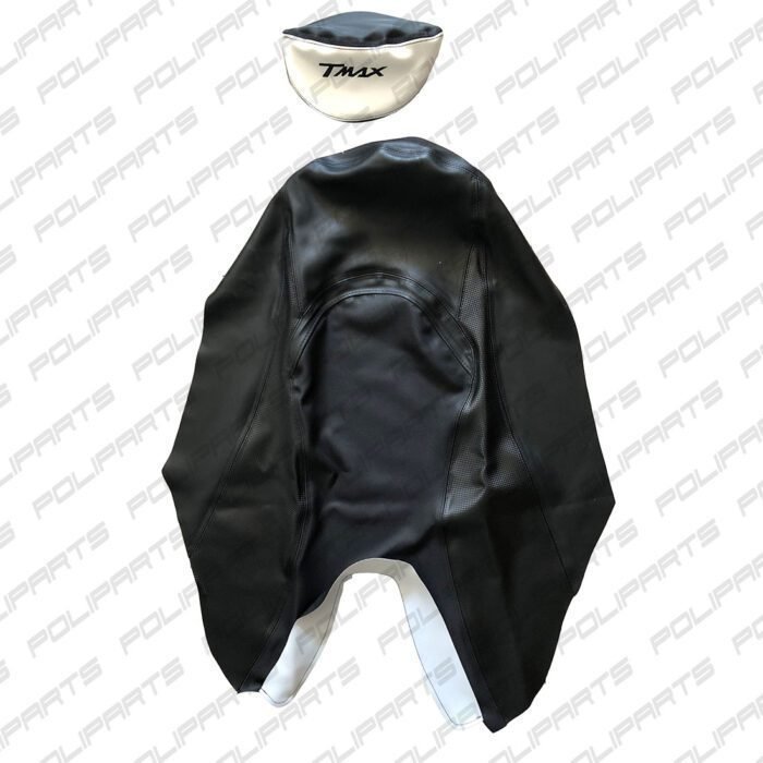 Black Seat Cover with Various Color Pad for Yamaha T-MAX TMAX 500 Year 2001 to 2007 - Image 9