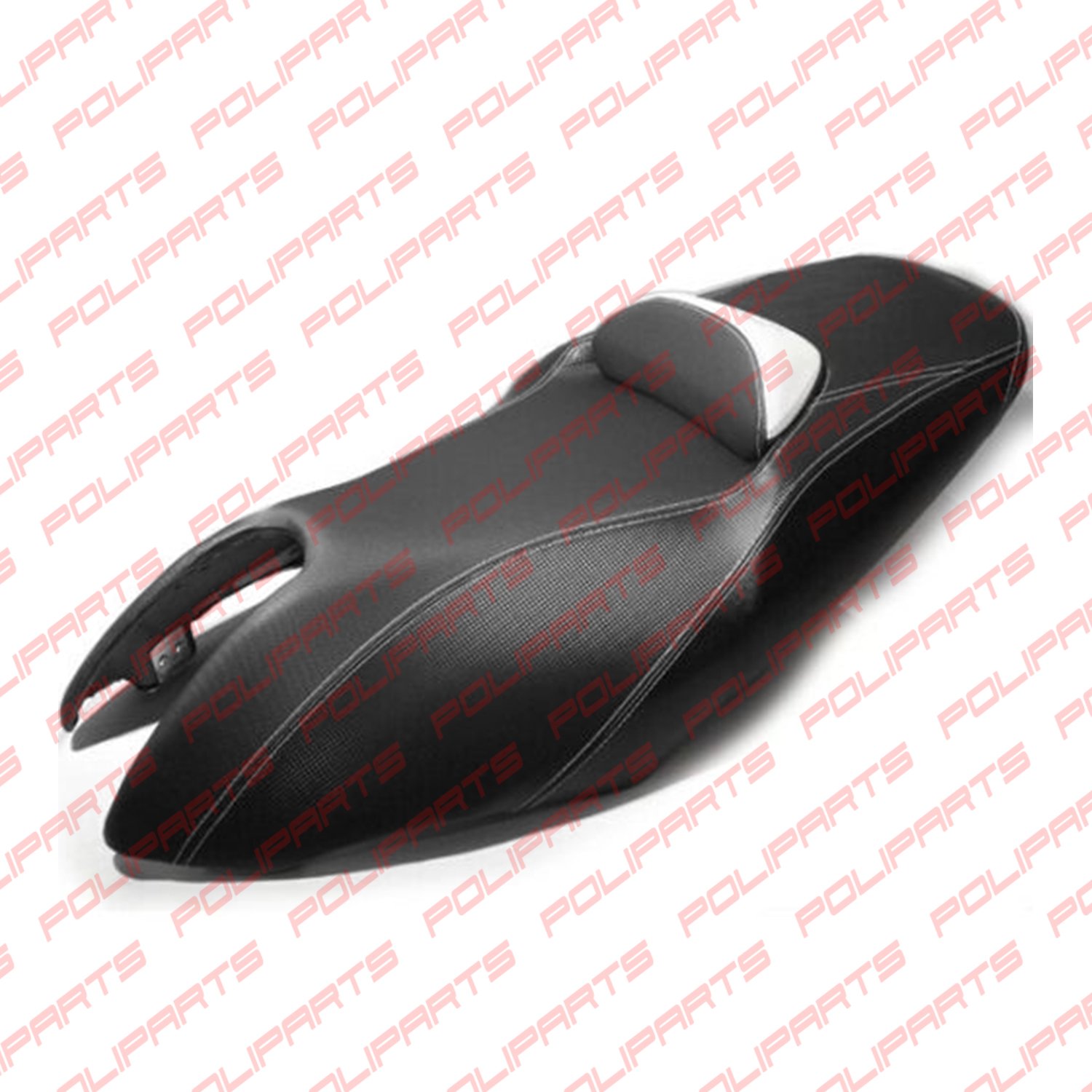 coprisella tmax 2001 bianco Black Seat Cover with Various Color Pad for Yamaha T-MAX TMAX 500 Year 2001 to 2007 - Image 10