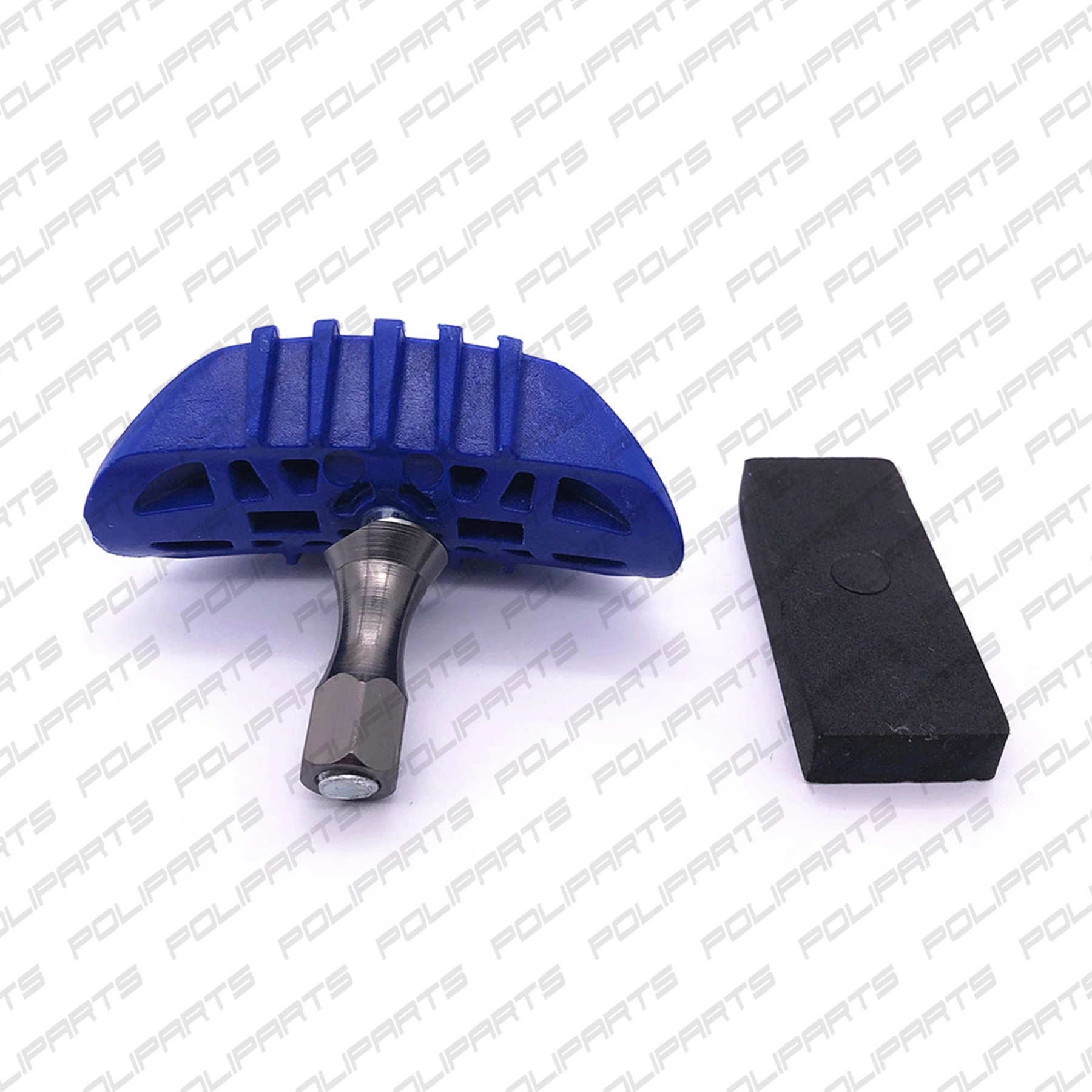 fermacopertuna_moto_off_road_1.85_inch_1 Fermacopertone con Spugna Anti Vibrazione Dado Alluminio per Enduro Motocross Fuoristrada - immagine 10