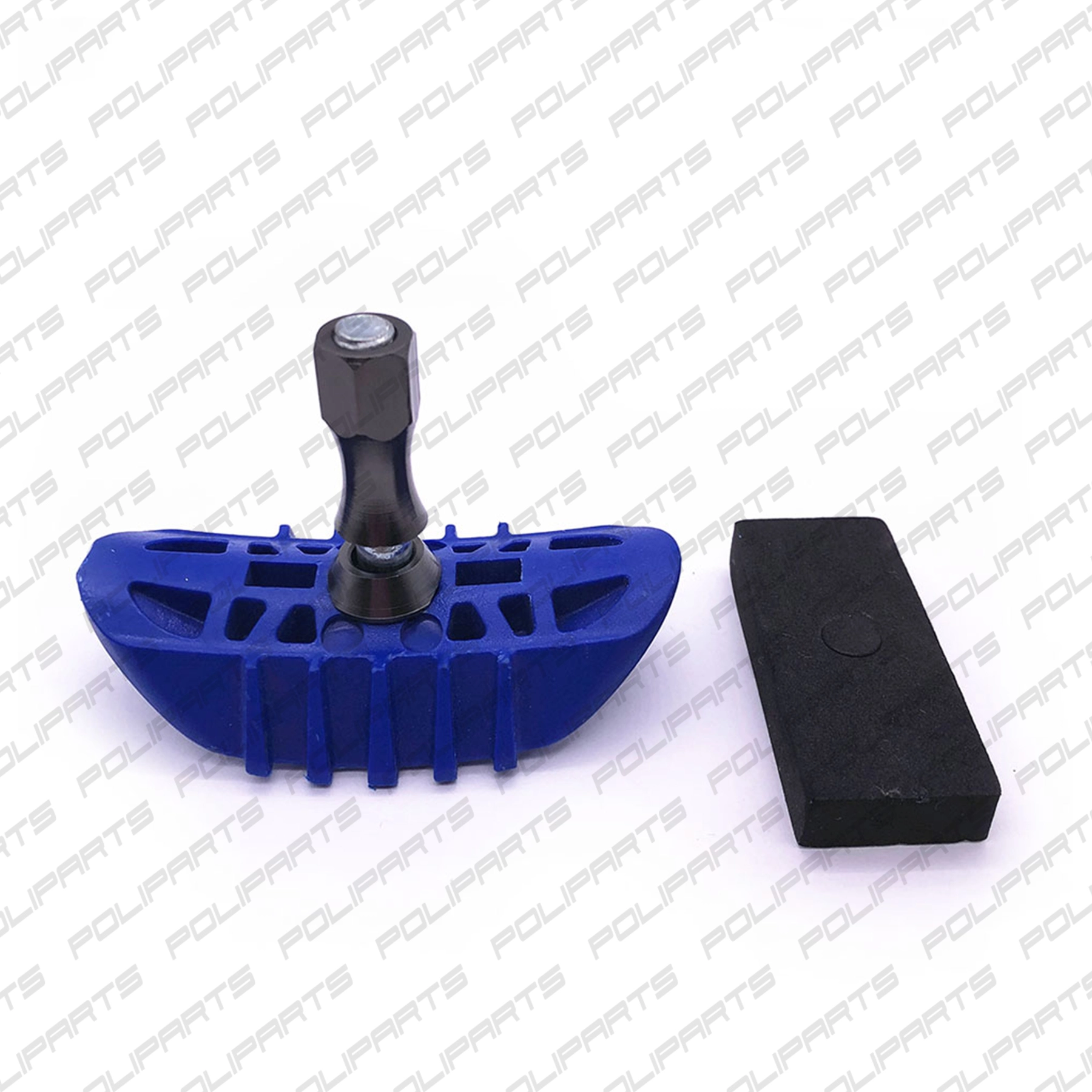 fermacopertuna_moto_off_road_1.85_inch_2 Fermacopertone con Spugna Anti Vibrazione Dado Alluminio per Enduro Motocross Fuoristrada - immagine 5
