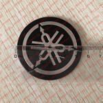 Stainless Steel Sticker Emblem Decal YAMAHA Logo 3D Embossed Effect - Image 2