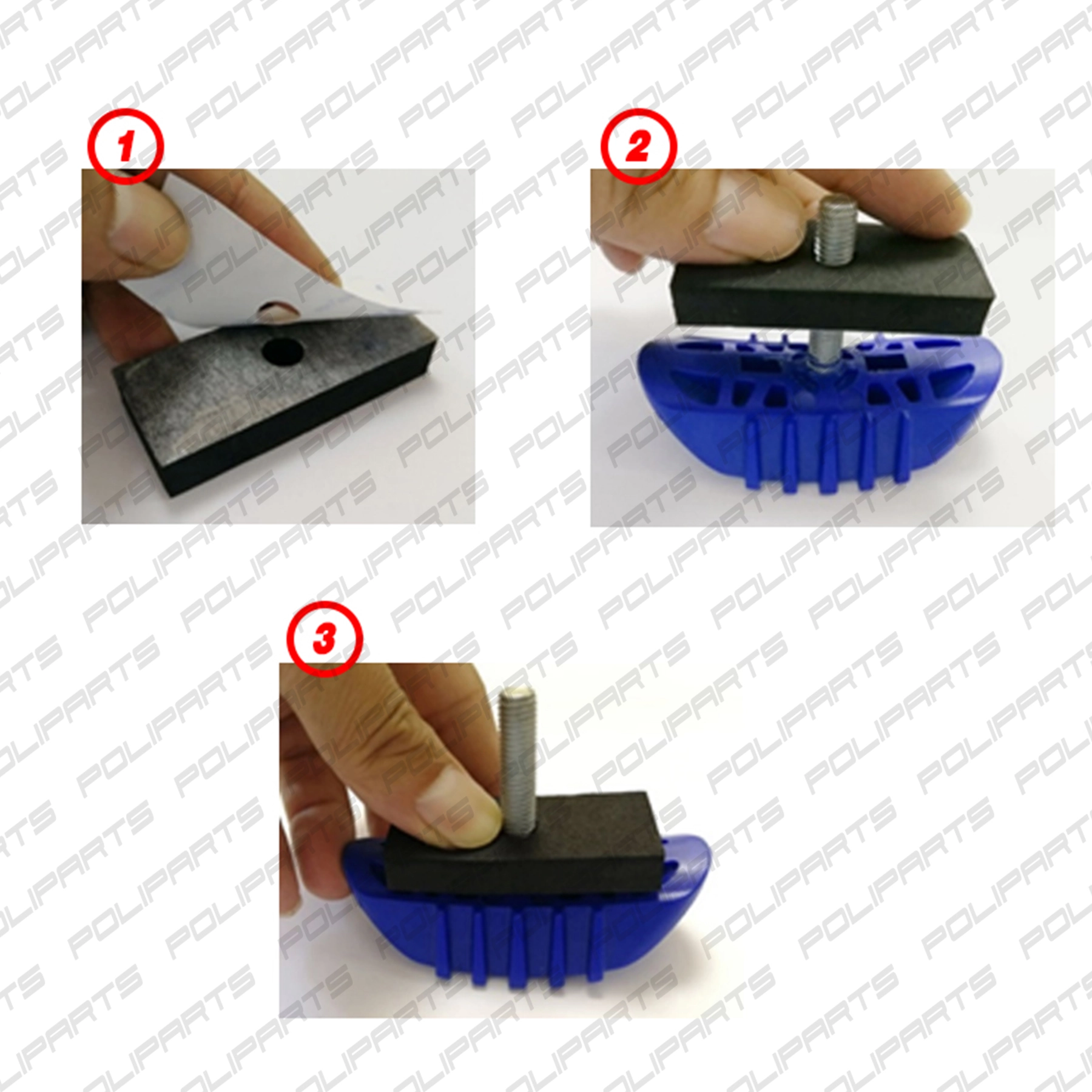 motorcycle_rim_lock_1.60_ferma_copertona_motocross_4 Fermacopertone con Spugna Anti Vibrazione Dado Alluminio per Enduro Motocross Fuoristrada - immagine 2