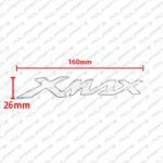 Pegatinas de resina 3D impermeables con letras XMAX para Yamaha X-MAX X MAX 125 250 300 400 (2 unidades) - Imagen 10