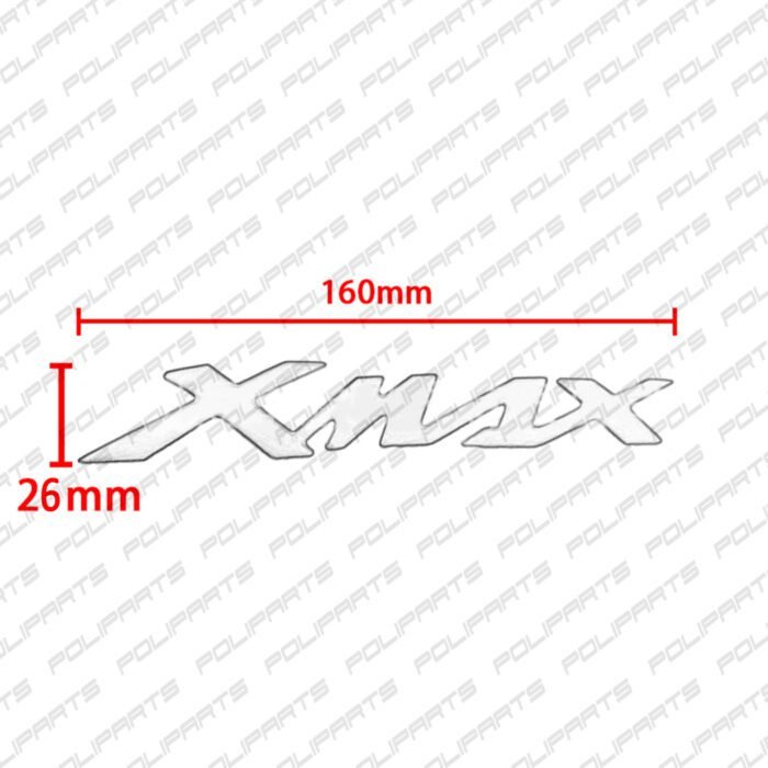 Pegatinas de resina 3D impermeables con letras XMAX para Yamaha X-MAX X MAX 125 250 300 400 (2 unidades) - Imagen 10
