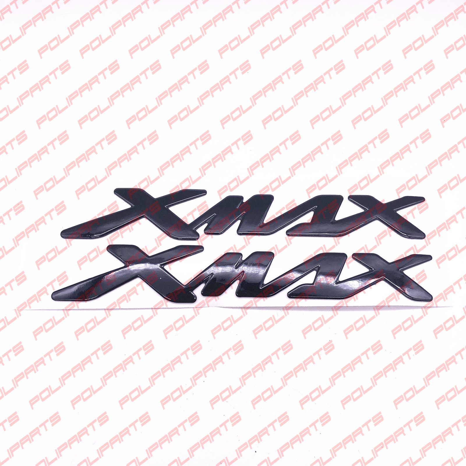 yamaha x-max sticker black color (2) Pegatinas de resina 3D impermeables con letras XMAX para Yamaha X-MAX X MAX 125 250 300 400 (2 unidades) - Imagen 2