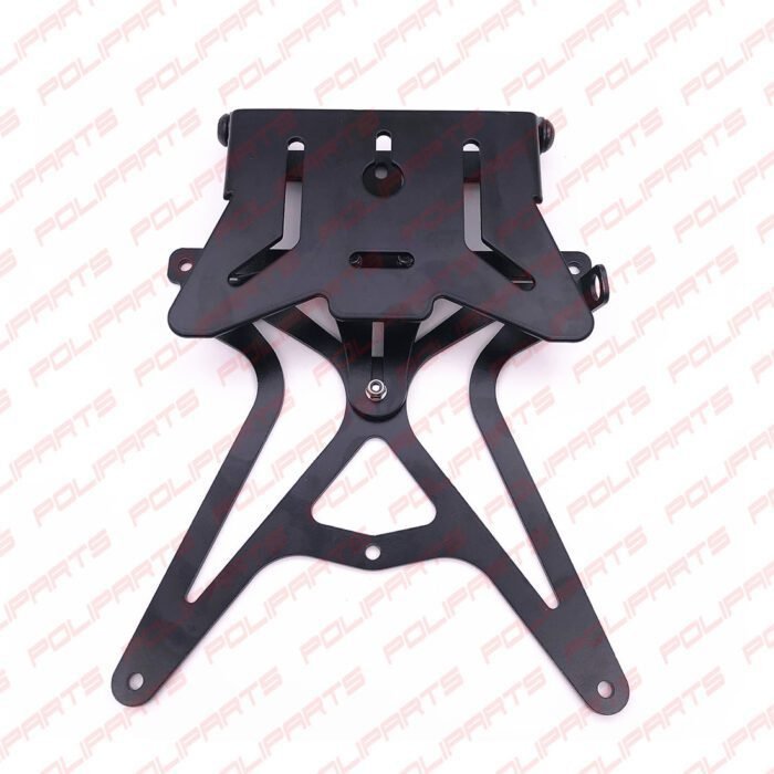 - Portatarga montato su moto con codone aftermarket