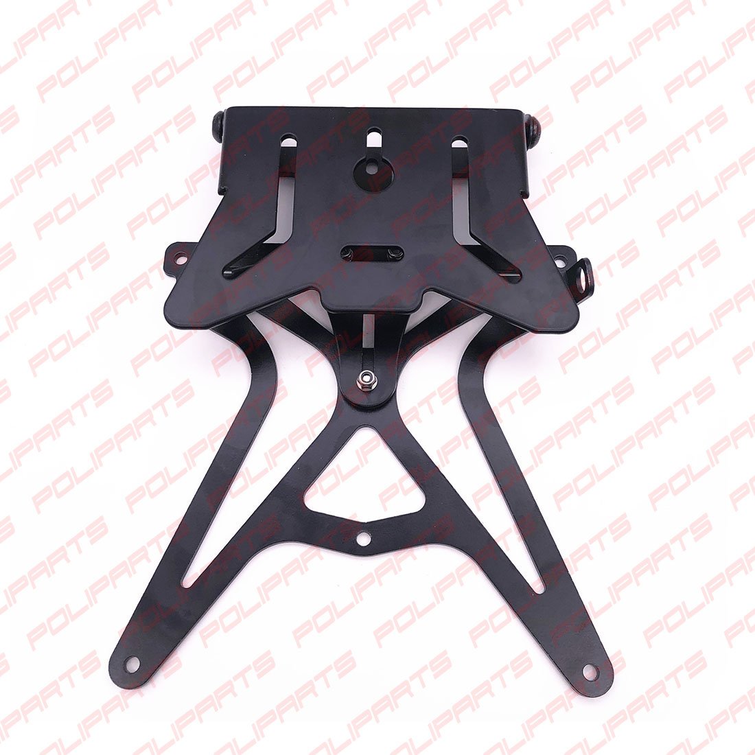 porta targa regolabile moto universale - Portatarga montato su moto con codone aftermarket